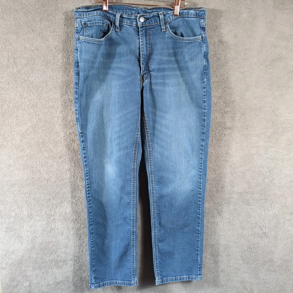Levis 541 Athletic Taper‎ Mens Jeans 36x32 Blue Medium Wash WaterLess